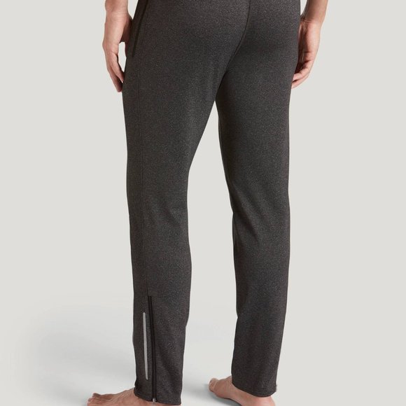 (NEW) Jockey Men's Active Pants Jogger Charcoal, Size M - Picture 3 of 9